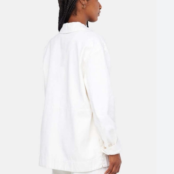 Lacausa Cassidy Jacket, White / Cream, size S (oversized) - Picture 3 of 10